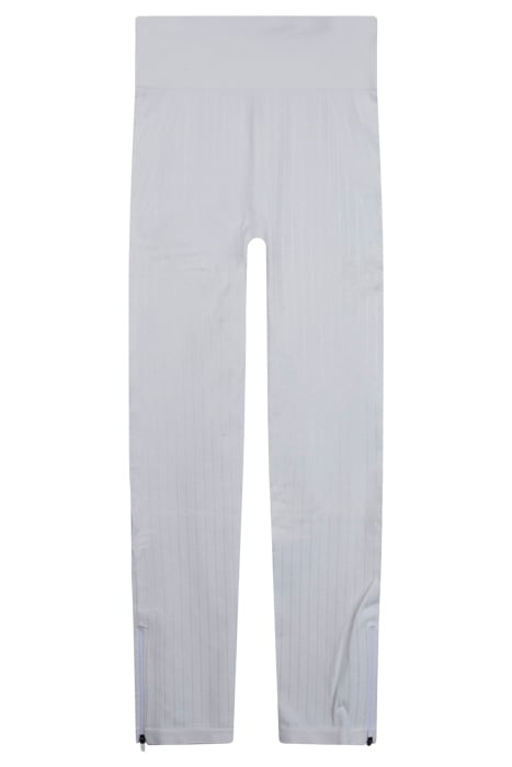 STRIPED SEAMLESS LEGGING WHITE CHAL 1