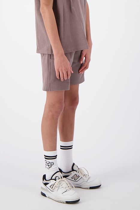 ESSENTIAL SWEATSHORTS BROWN 3