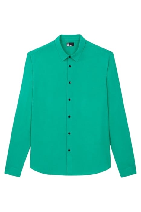 CHEMISE MANCHES LONGUES COL CLASSIQUE GREEN 4