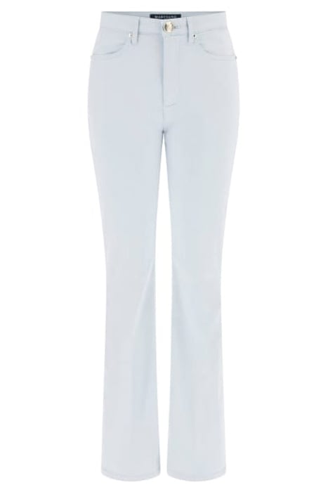 NEW KAYLA DENIM FLARED HELIUM 4