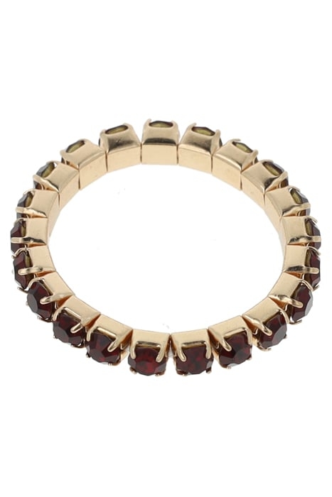 ALICE RING SIAM M/L GOLD, RED 2