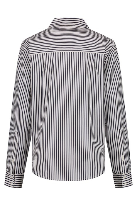 RUSTY STRIPE SHIRT WHITE NAVY 3