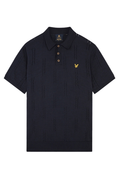 DOT CABLE POLO DARK NAVY 3