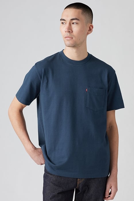 THE BASIC T-SHIRT NAVY 3