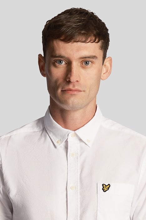 SHORT SLEEVE OXFORD SHIRT WHITE 5