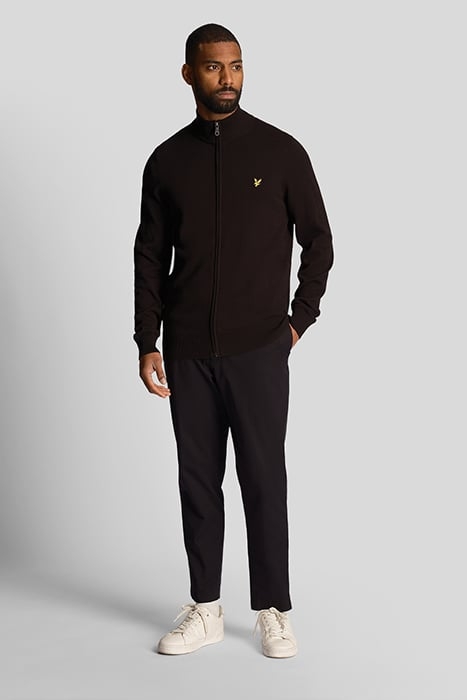 FULL ZIP JUMPER JET BLACK 3