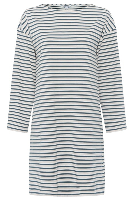 BOBBIE STRIPE LS BOAT NK DRS RED 4