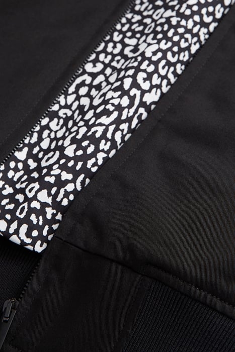 BLOUSON COL OFFICIER ZIP DEVANT BLACK 7