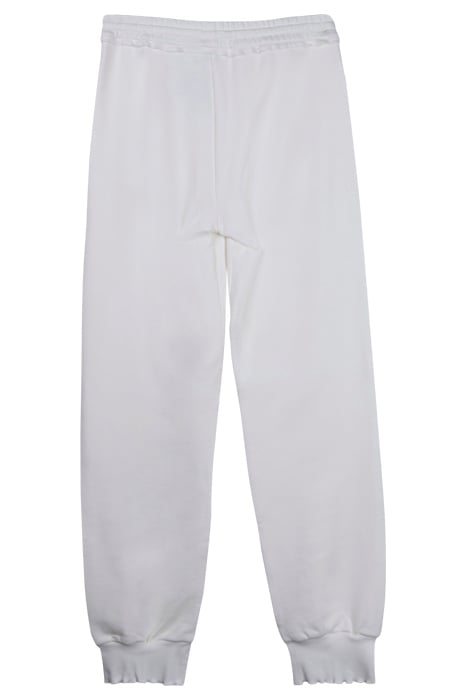 FRILL EDGE JOGGER WHITE CHAL 2