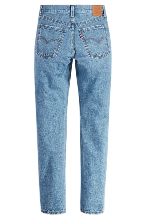 MIDDY STRAIGHT JEANS RED 4