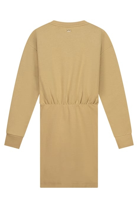 FANCY LS SWEATDRESS LATTE 2