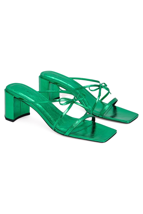 JUNE CLOVER GREEN METALLIC LEATHER 2