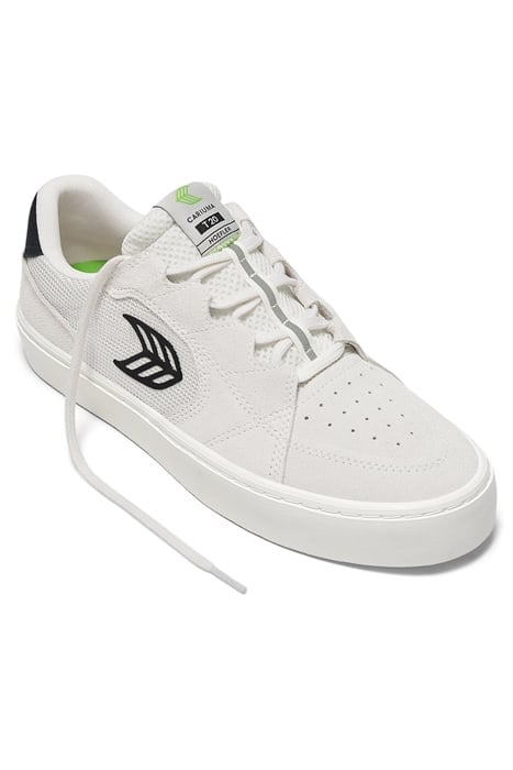 T20 PRO VINTAGE WHITE SUEDE OFF-WHITE MESH SNEAKER 2
