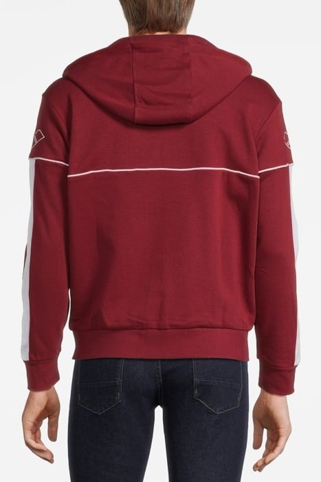 MAN HOODIE A-AFM810W22 RIO RED 19-1656 TPG 2