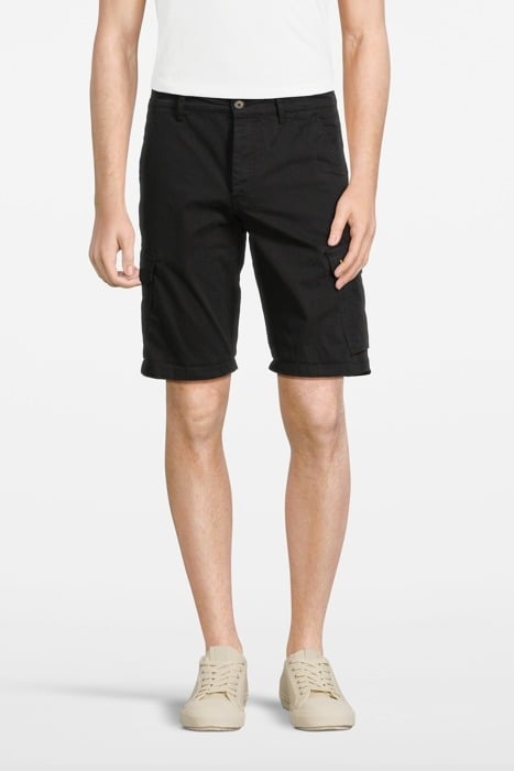 WEMBLEY CARGO SHORT JET BLACK 1