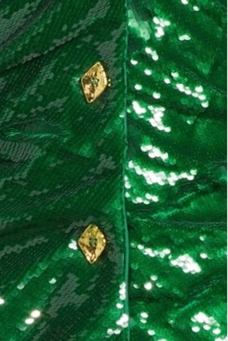 SEQUINS MAXI DRESS KELLY GREEN 5