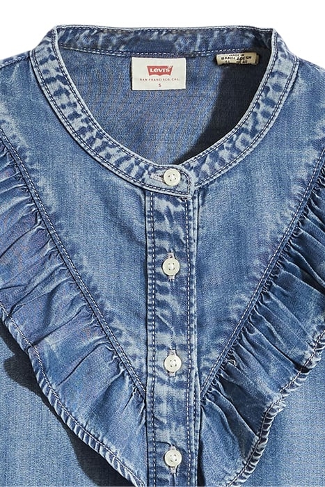 CARINNA BUTTON-DOWN SHIRT BLUE 6