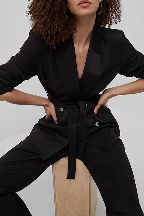 CARENA SUITING DBLE BRSTD BLZR BLACK 4