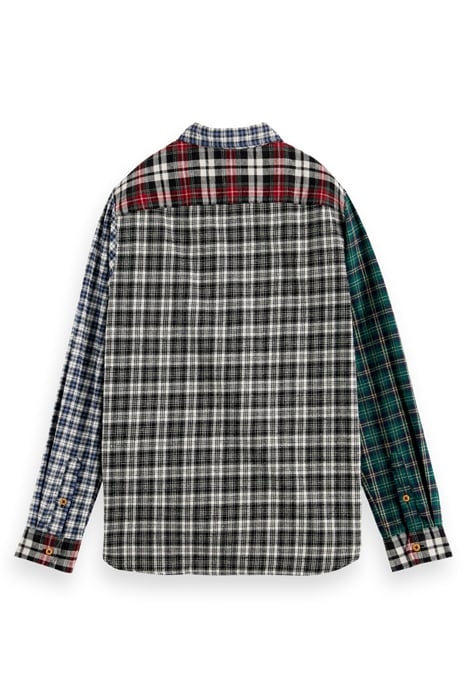 REGULAR-FIT MIX AND MATCH CHECKED SHIRT COMBO E 5