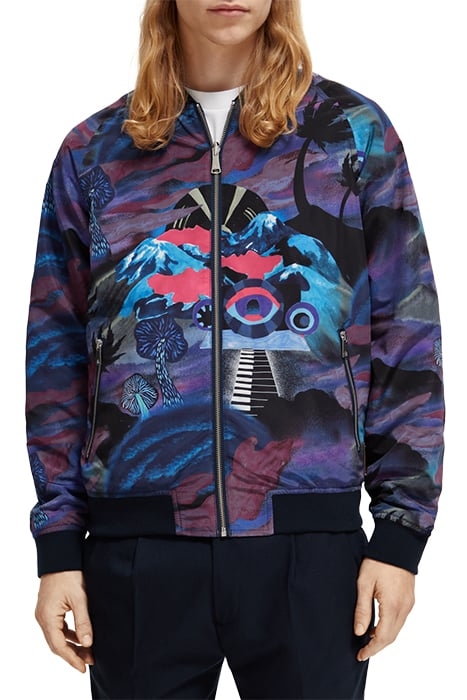 REVERSIBLE BOMBER JACKET MOODY FESTIVAL 1