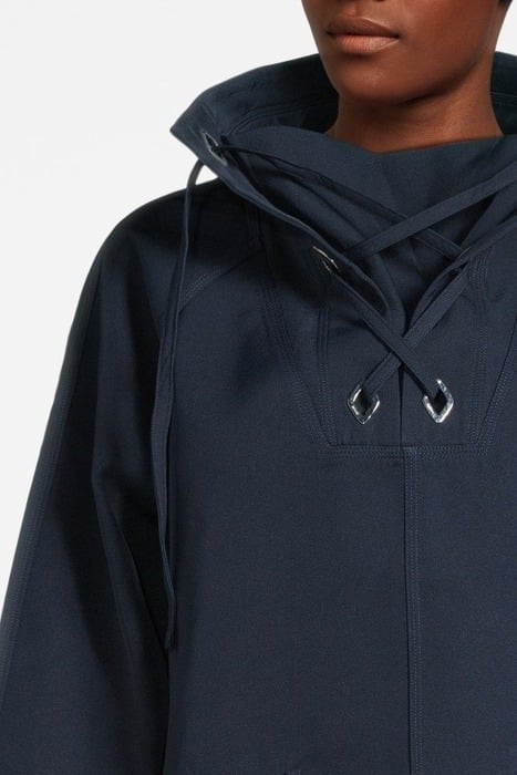HEAVY TWILL OVERSIZE ANORAK SKY CAPTAIN 4