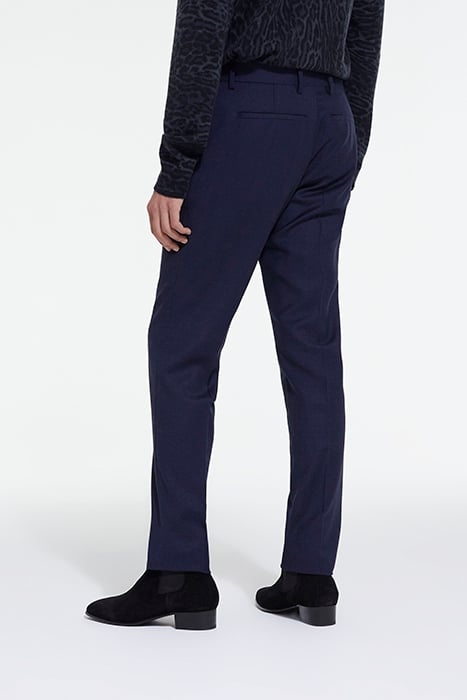 PANTALON COSTUME MOTIF MICRO PIED DE POULE NAVY 2