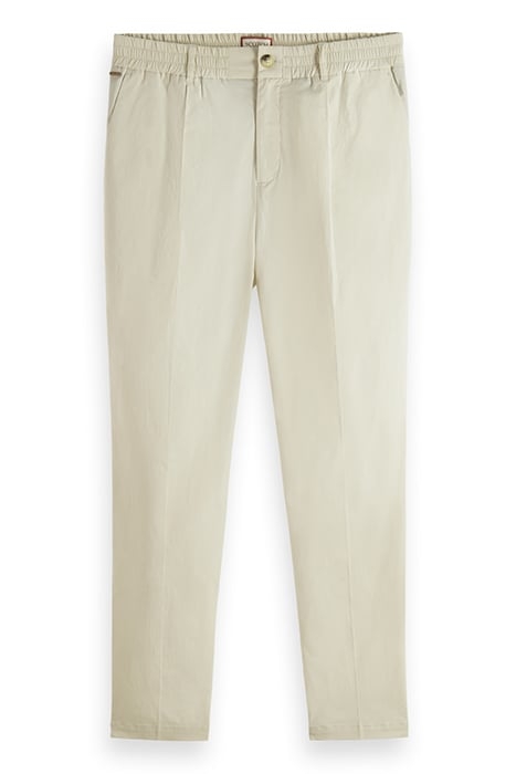 THE MORTON - RELAXED SLIM-FIT STRETCH POPLIN JOGGER STONE 1