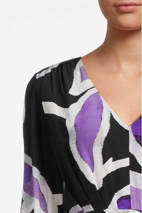 COMMA DRESSES GREY/BLACK 4