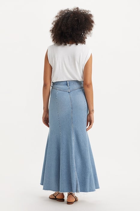 MERMAID DENIM SKIRT BLUE 3