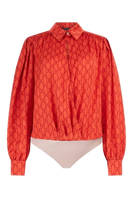 MONOGRAM BODYSUIT CITRUS PARA 4