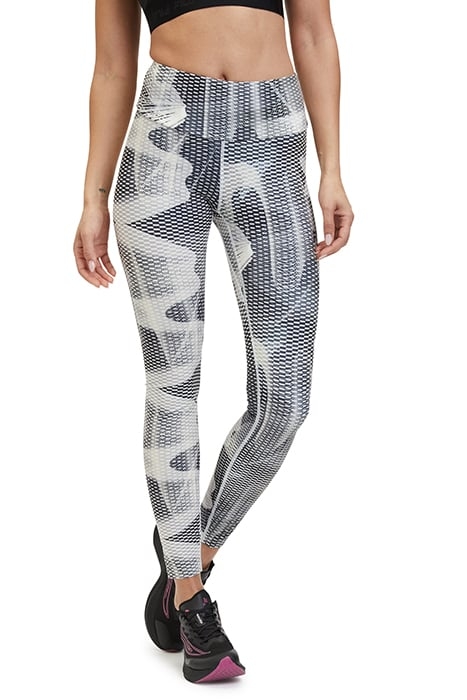 TAVEL AOP TIGHTS BLACK FINGER PRINT AOP 1