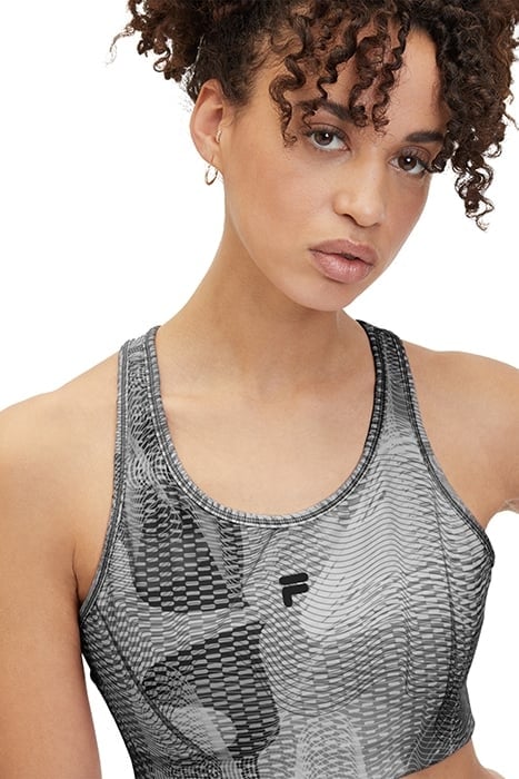 TRETS AOP BRA BLACK FINGER PRINT AOP 6