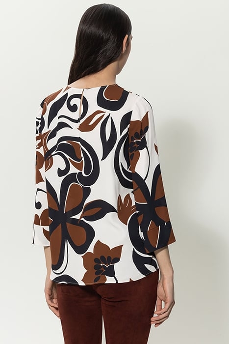 BLOUSE WITH FLOWER PRINT MULTI 2