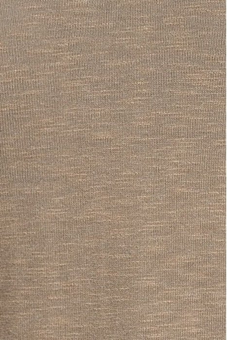 LEX LS LINEN BLEND SLUB CREW WITH ROLL N HAZE GREY 5