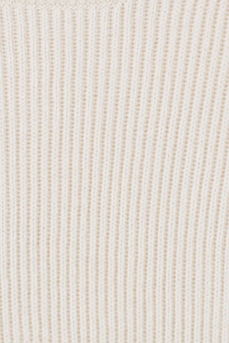 WOOL BLEND CUT-OUT SWEATER CREAM 7