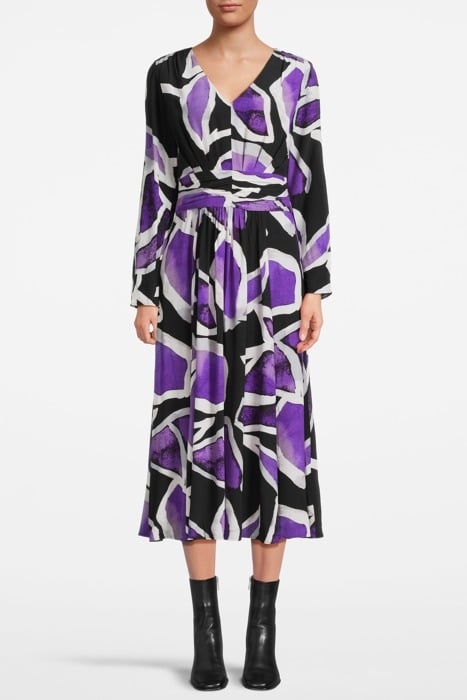 COMMA DRESSES GREY/BLACK 1