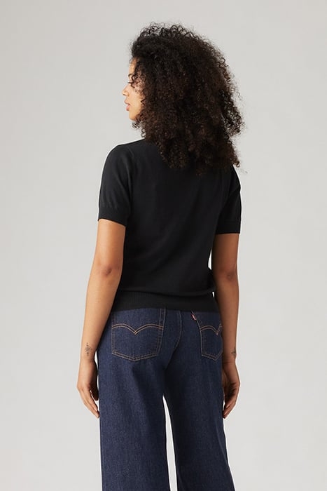 OXFORD POLO SHIRT BLACK 2