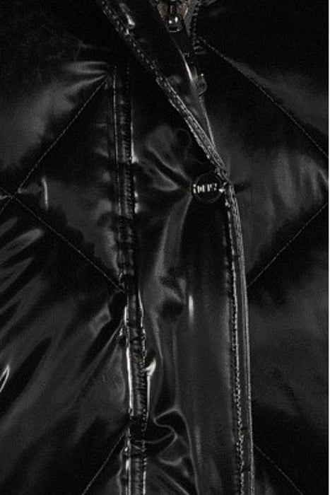 ZPFRT DIAMOND QUILT SHINY BLK 5