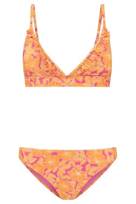 LADIES BEAU BIKINI SET SUNNY FLORAL MILLENIAL PINK FLOWER 4