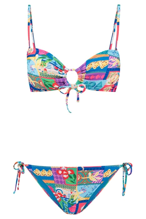 LADIES ZOE BIKINI SET HOLIDAY BANNER BLUE HOLIDAY BANNER 4