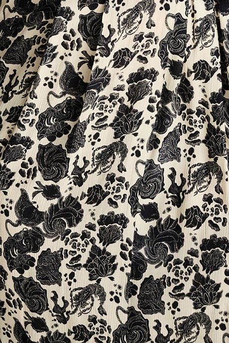 DRESS - OCEAN WORLD CRINKLE MULTI COLOUR 6