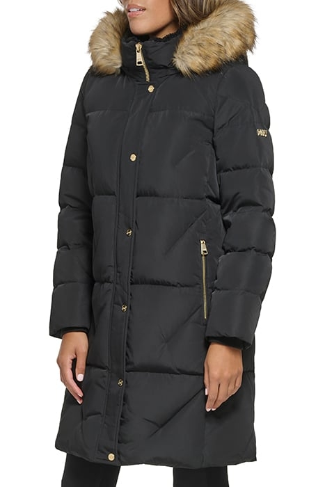 ZPFRT W/FUR DOWN JKT BLACK 4