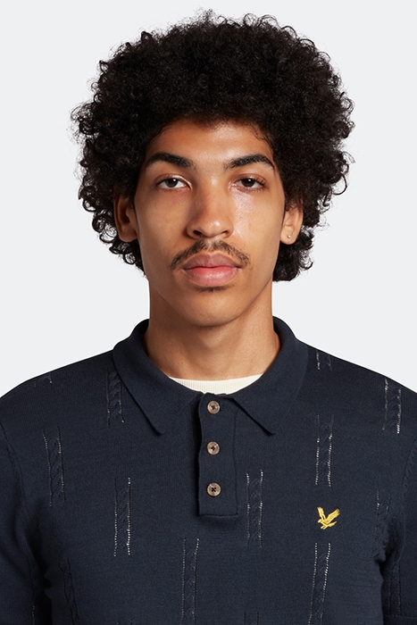DOT CABLE POLO DARK NAVY 5