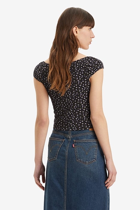 LUCILLE BLOUSE BLACK 2