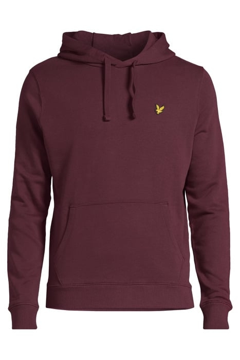 FOOTBALL WORLD GRAPHIC LS PULLOVER HOODIE BURGUNDY 3