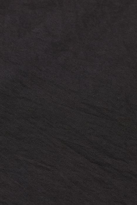 BEADED COLLAR MIDI SHIRT DRESS EVENING BLACK 8