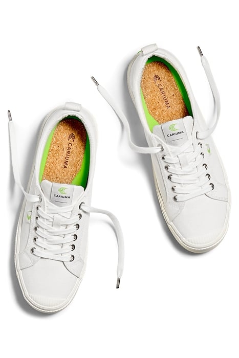 UNISEX OCA LOW OFF-WHITE CANVAS SNEAKER 3