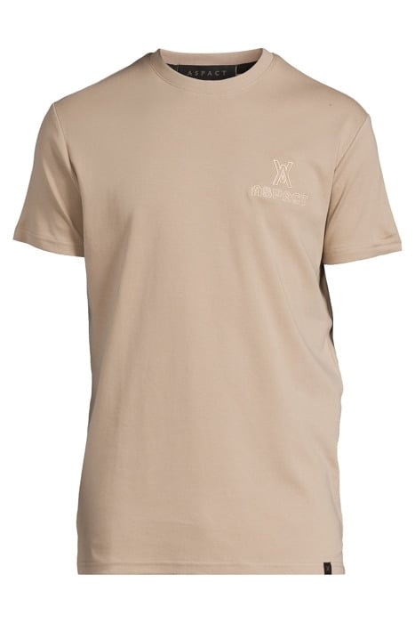 PIXEL TEE TAUPE 3