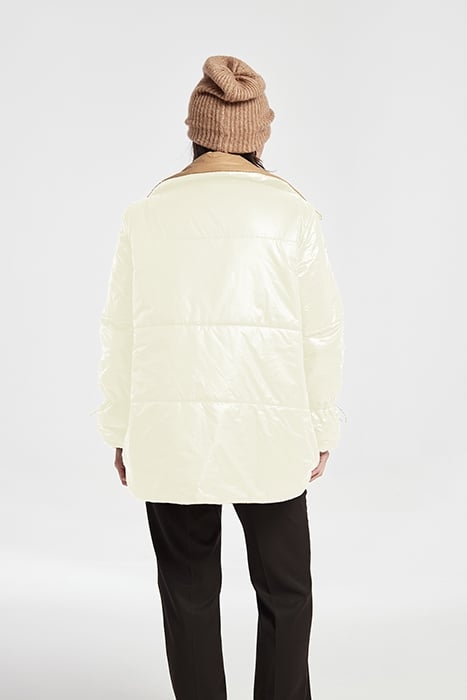 TECNICAL TEX REVERSIBLE PADEL CONGO COAT ECRUCAMEL 2