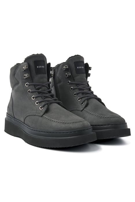 JONAH POLAR FUR DK GREY NUBUCK 2